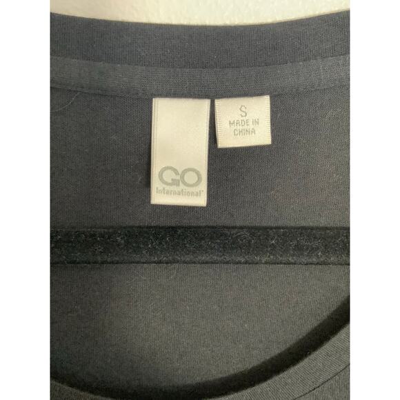 Go International Black tshirt dress size small - Picture 2 of 6